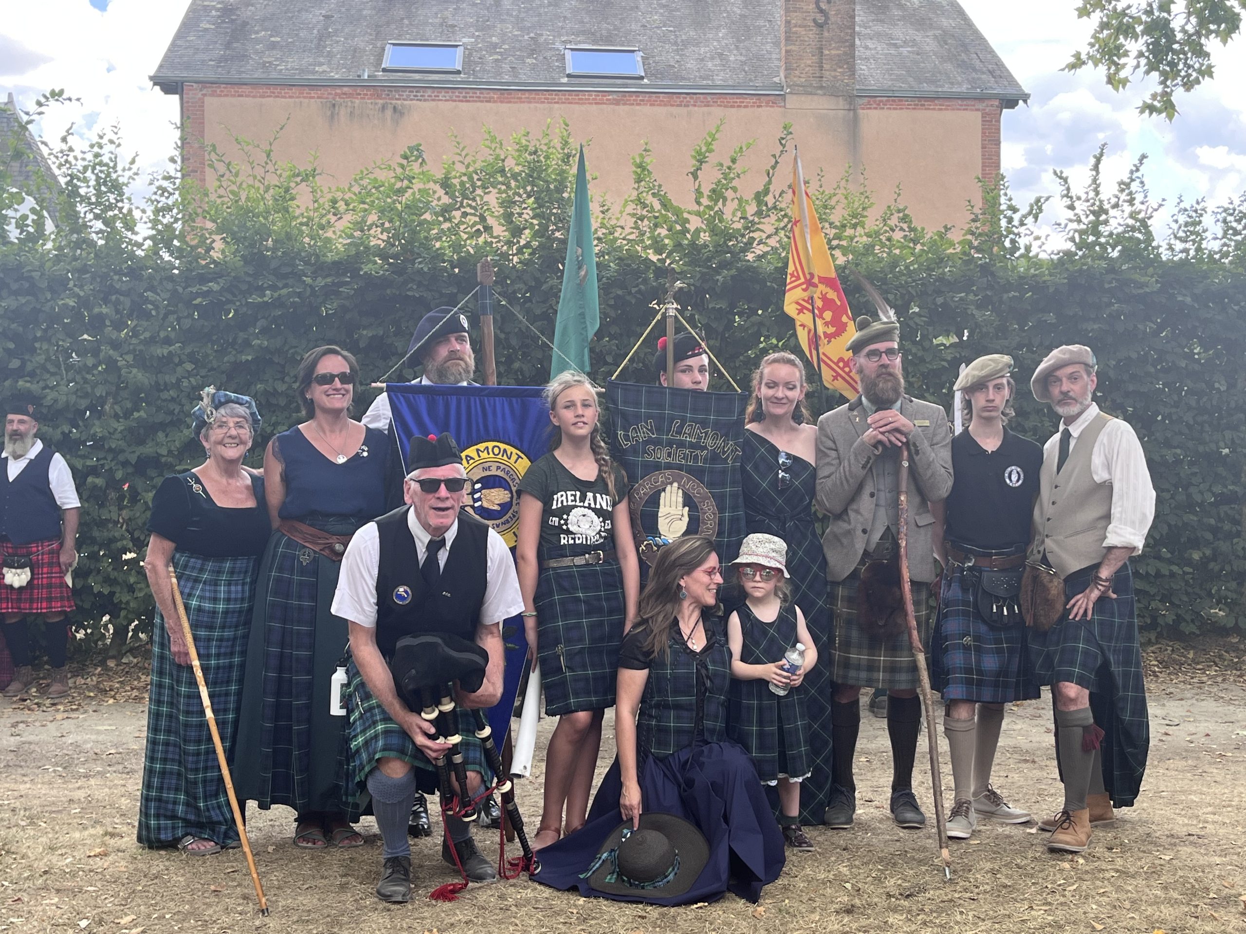 Clan Lamont Grand Parade Aubigny